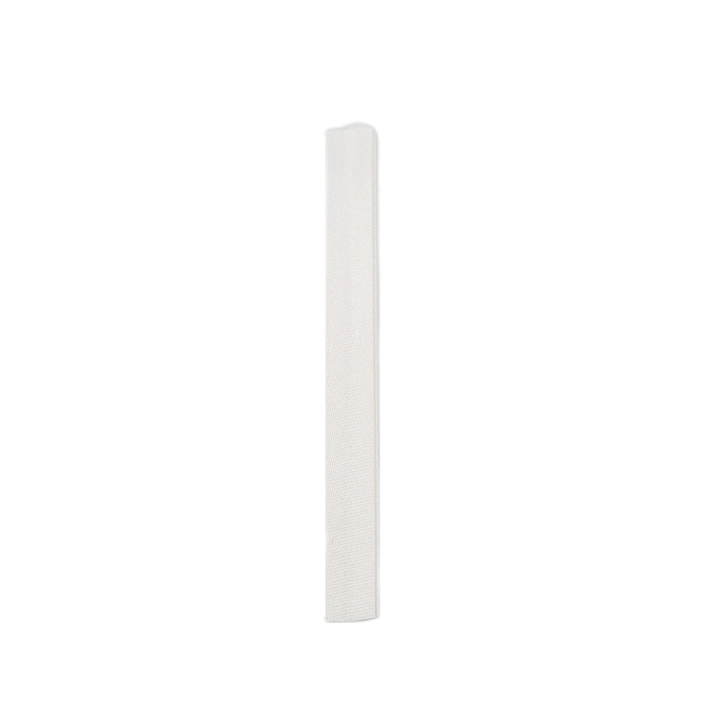 Biais satin replié 1cm - Blanc DS DIFFUSION