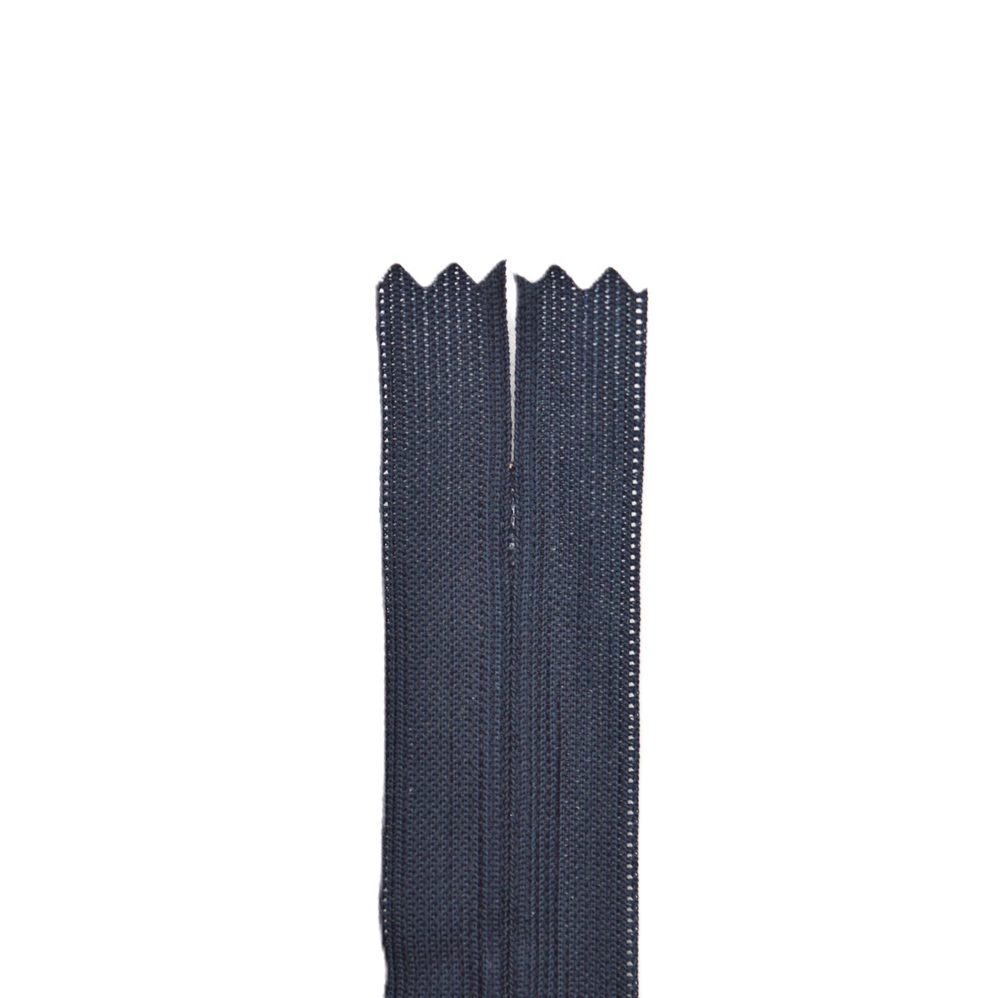 Fermeture invisible éclair zip à glissière non séparable 22 cm – Bleu marine