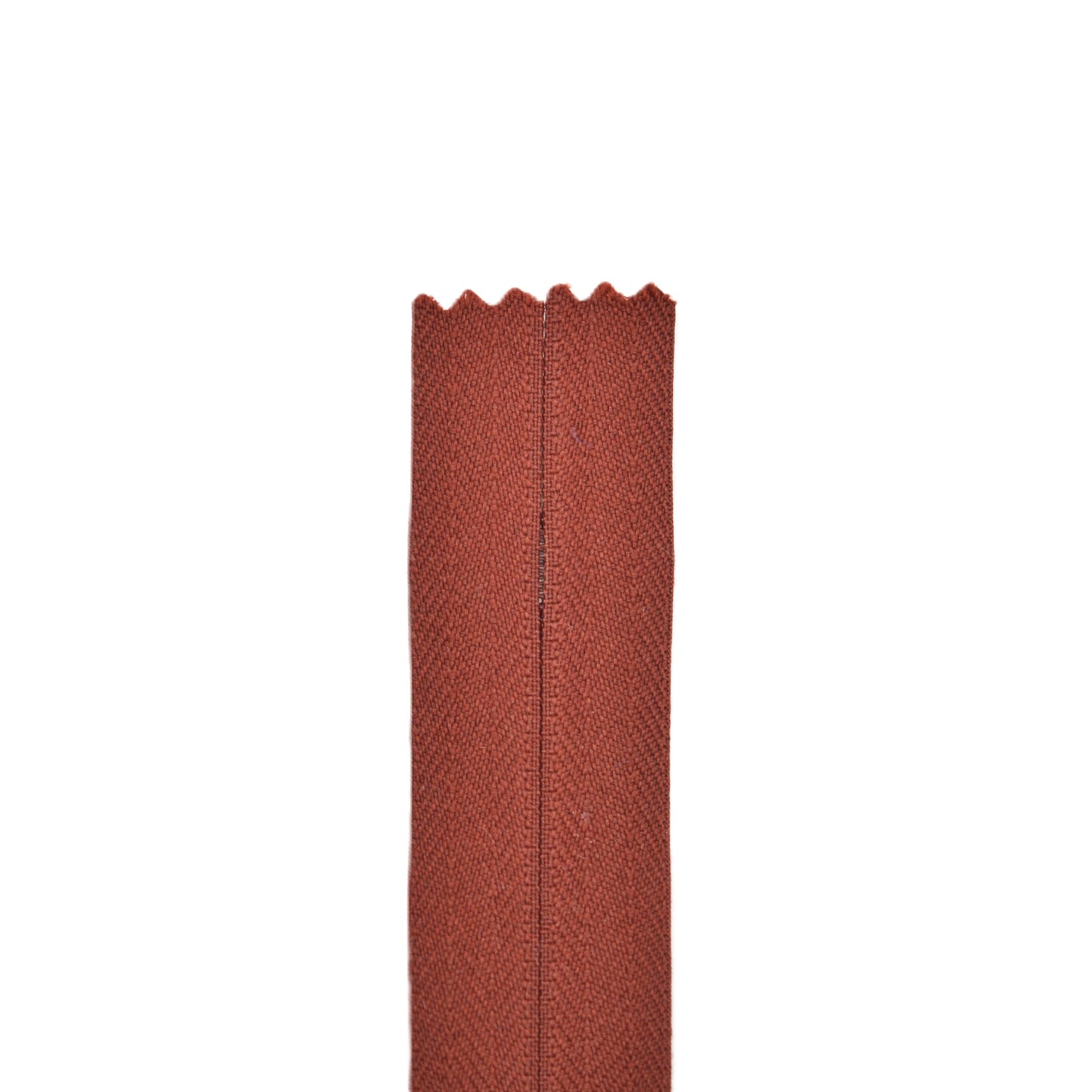 Fermeture invisible éclair zip à glissière non séparable 22 cm – Rouge bordeaux