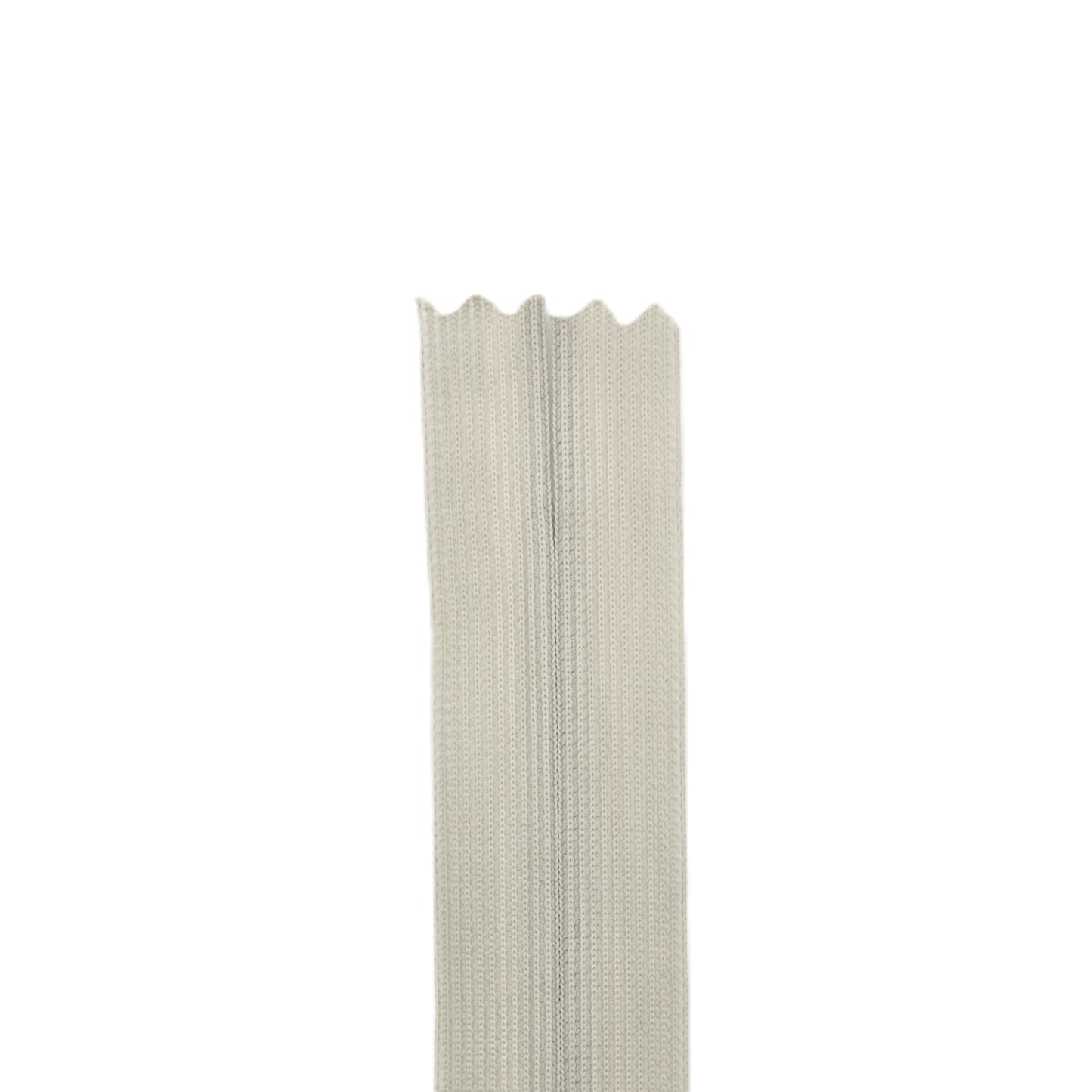 Fermeture invisible éclair zip à glissière non séparable 25 cm – Gris