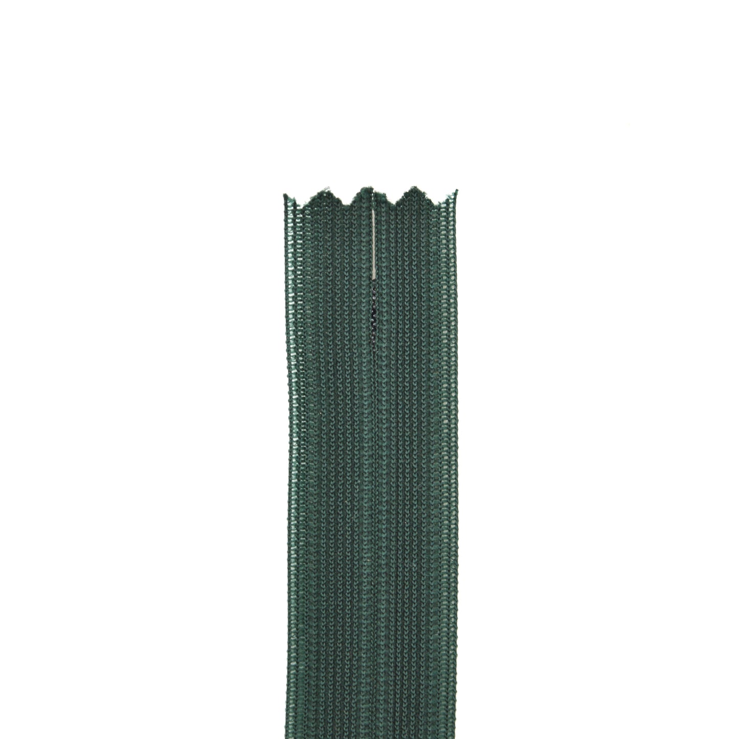Fermeture invisible éclair zip à glissière non séparable 22 cm – Vert