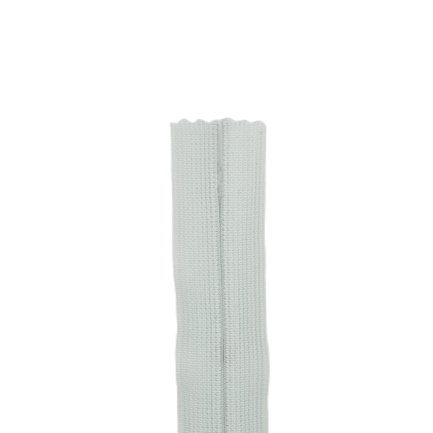 Fermeture invisible éclair zip à glissière non séparable 20 cm – Gris