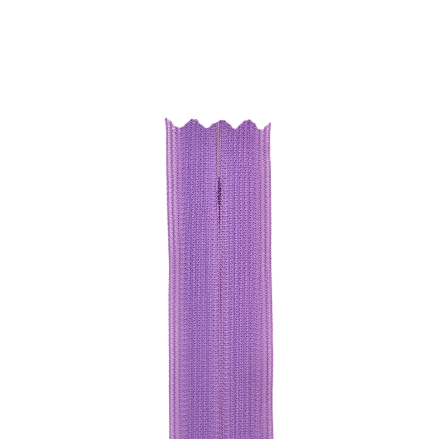 Fermeture invisible éclair zip à glissière non séparable 22 cm – Violet