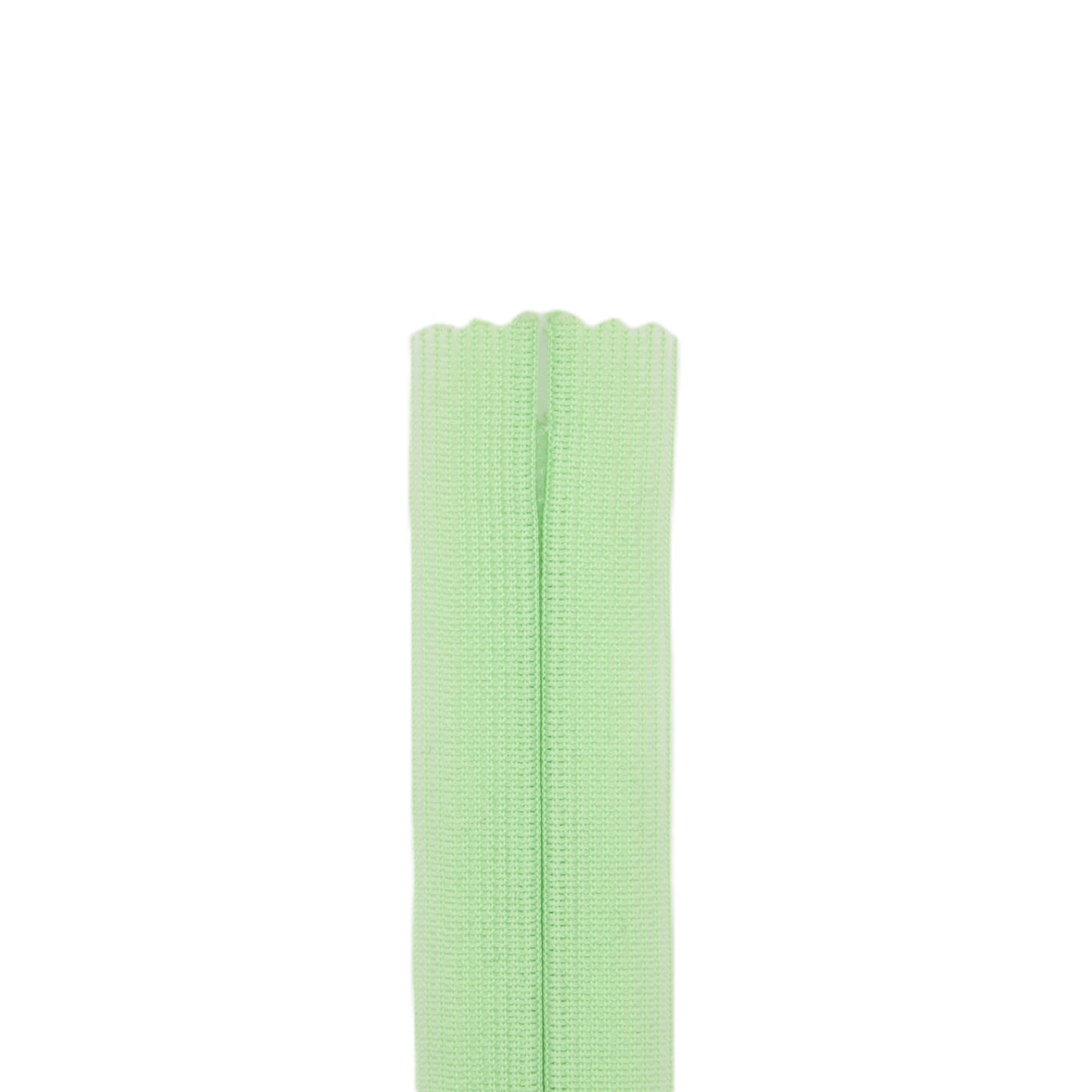 Fermeture invisible éclair zip à glissière non séparable 22 cm – Vert