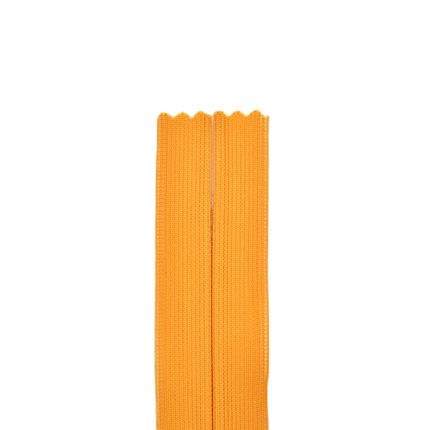 Fermeture invisible éclair zip à glissière non séparable 22 cm – Orange