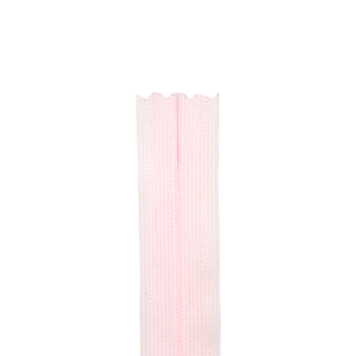 Fermeture invisible éclair zip à glissière non séparable 20 cm – Rose