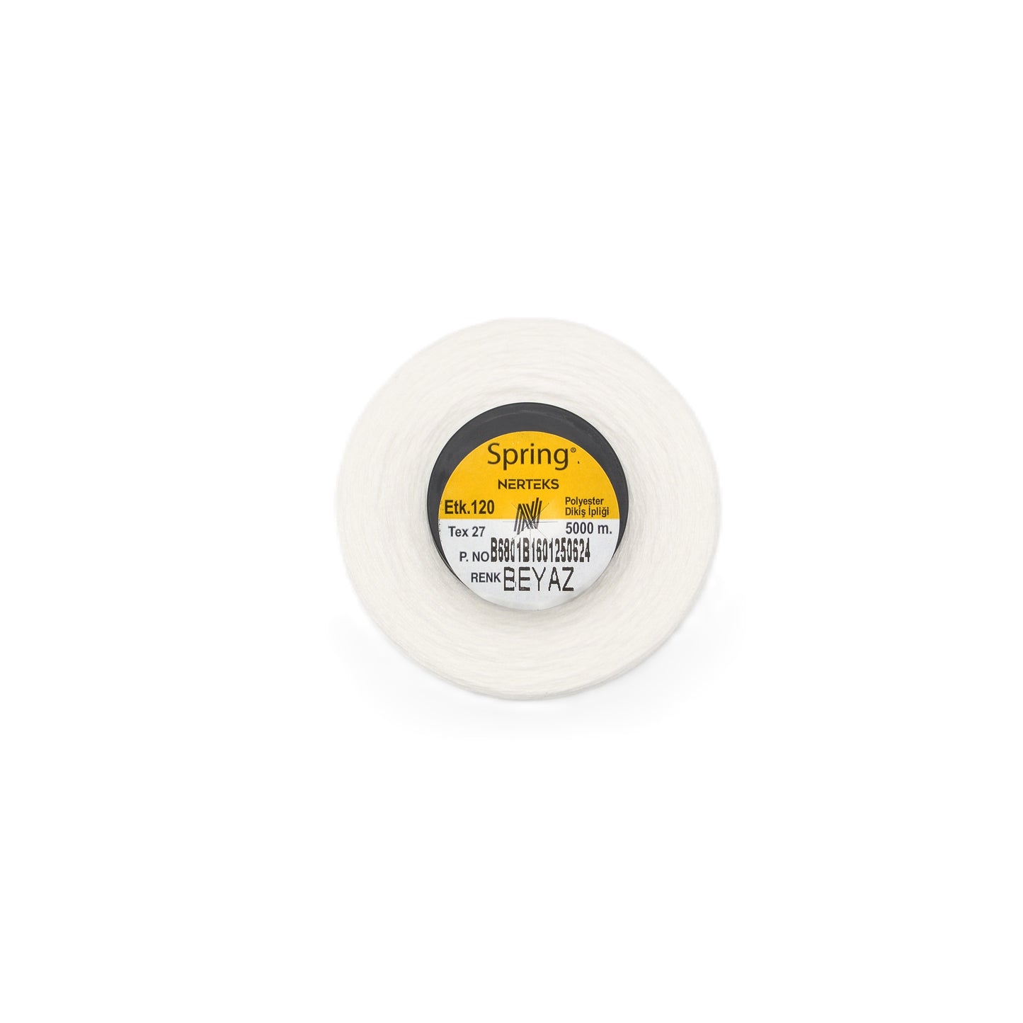 Fil cône polyester 4572 mètres - Blanc