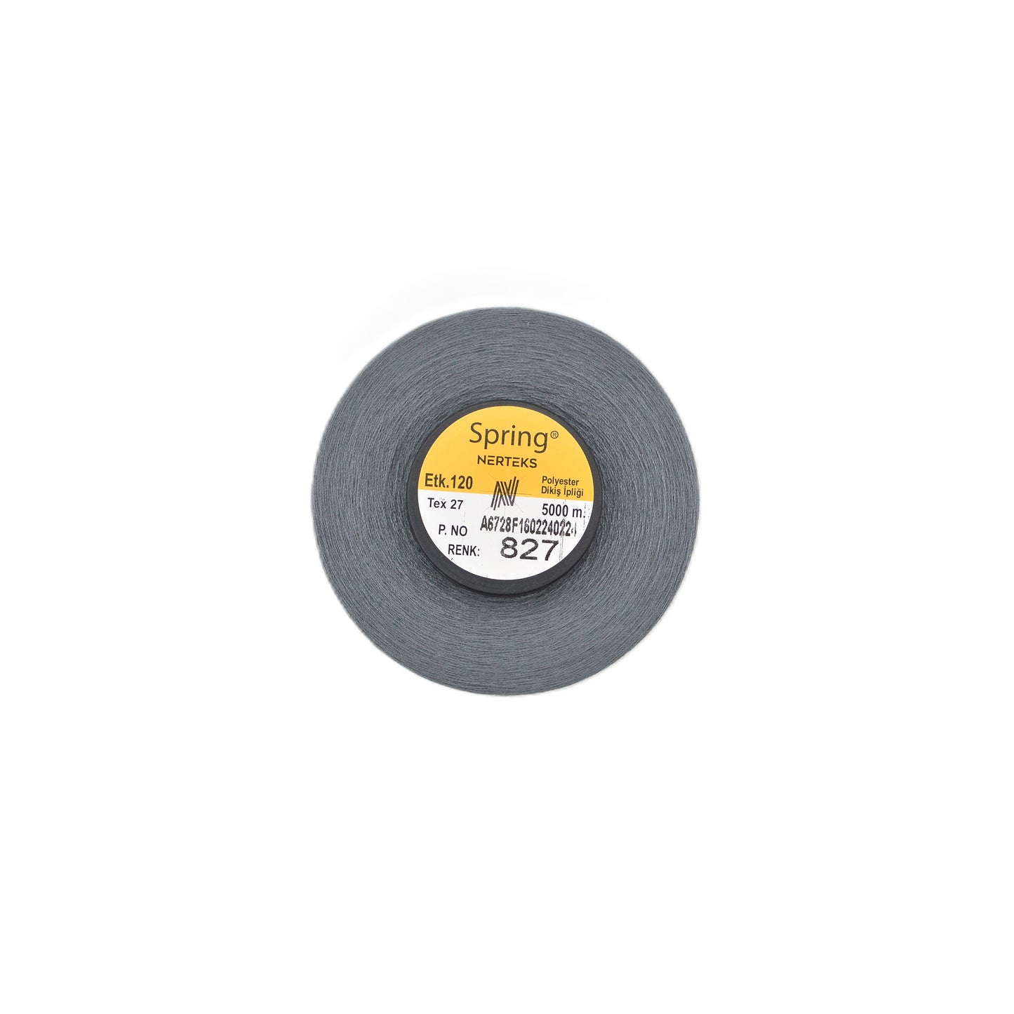 Fil cône polyester 4572 mètres - Gris clair