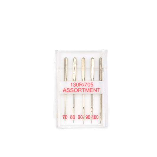 Aiguille machine universelle 130R/705 - Assortiment 70/80/90/90/100 BOUTONNERIE SAINT DENIS