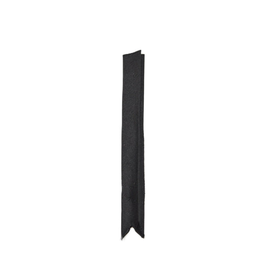 Biais satin replié 1cm - Noir DS DIFFUSION