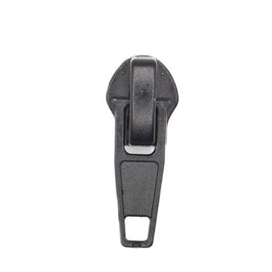 Curseur / Tirette pour fermeture spirale (maille 8 mm) - Noir