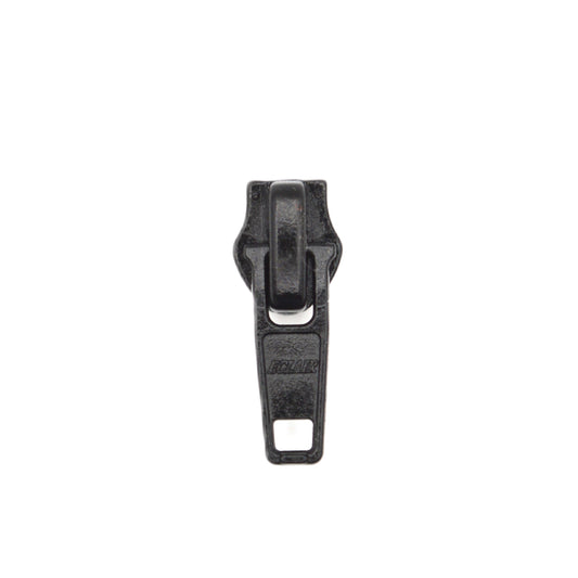 Curseur / Tirette pour fermeture spirale (maille 8 mm) - Noir