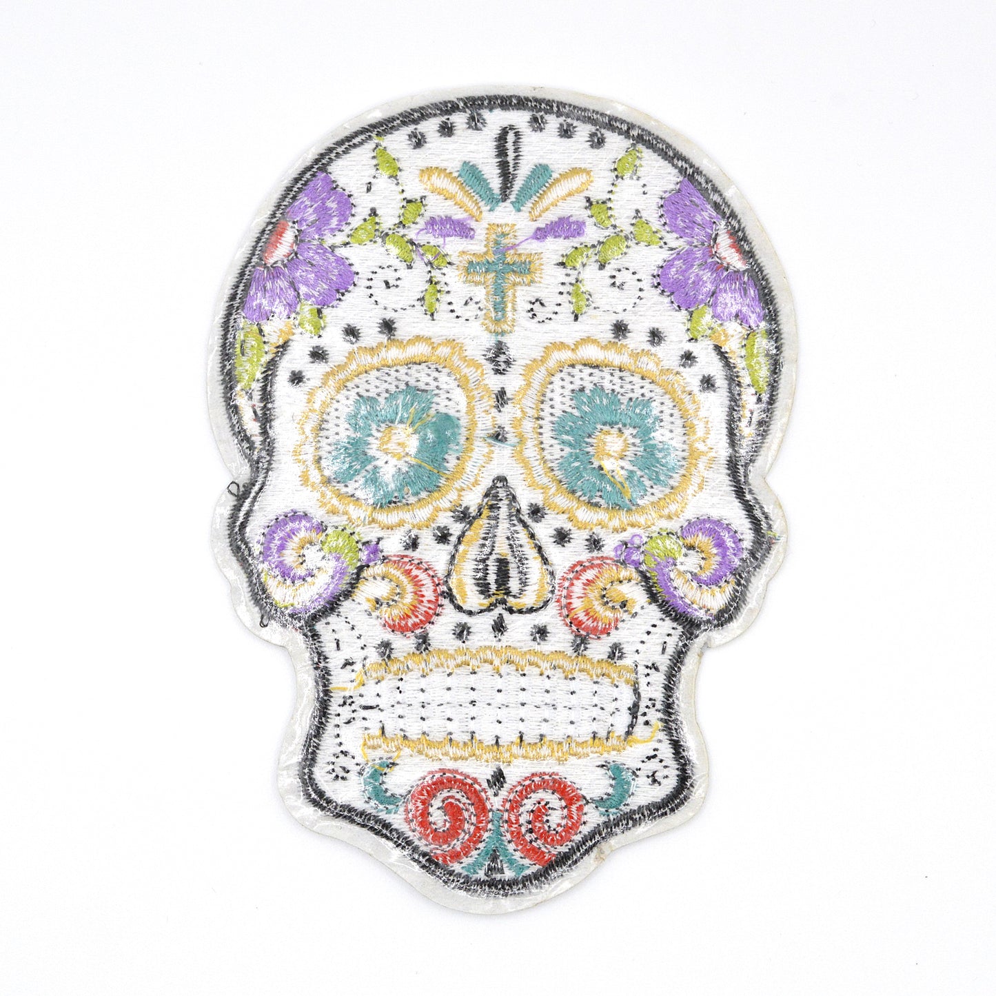 Patch / Ecusson Día de los Muertos Calavera Crâne - Thermocollant