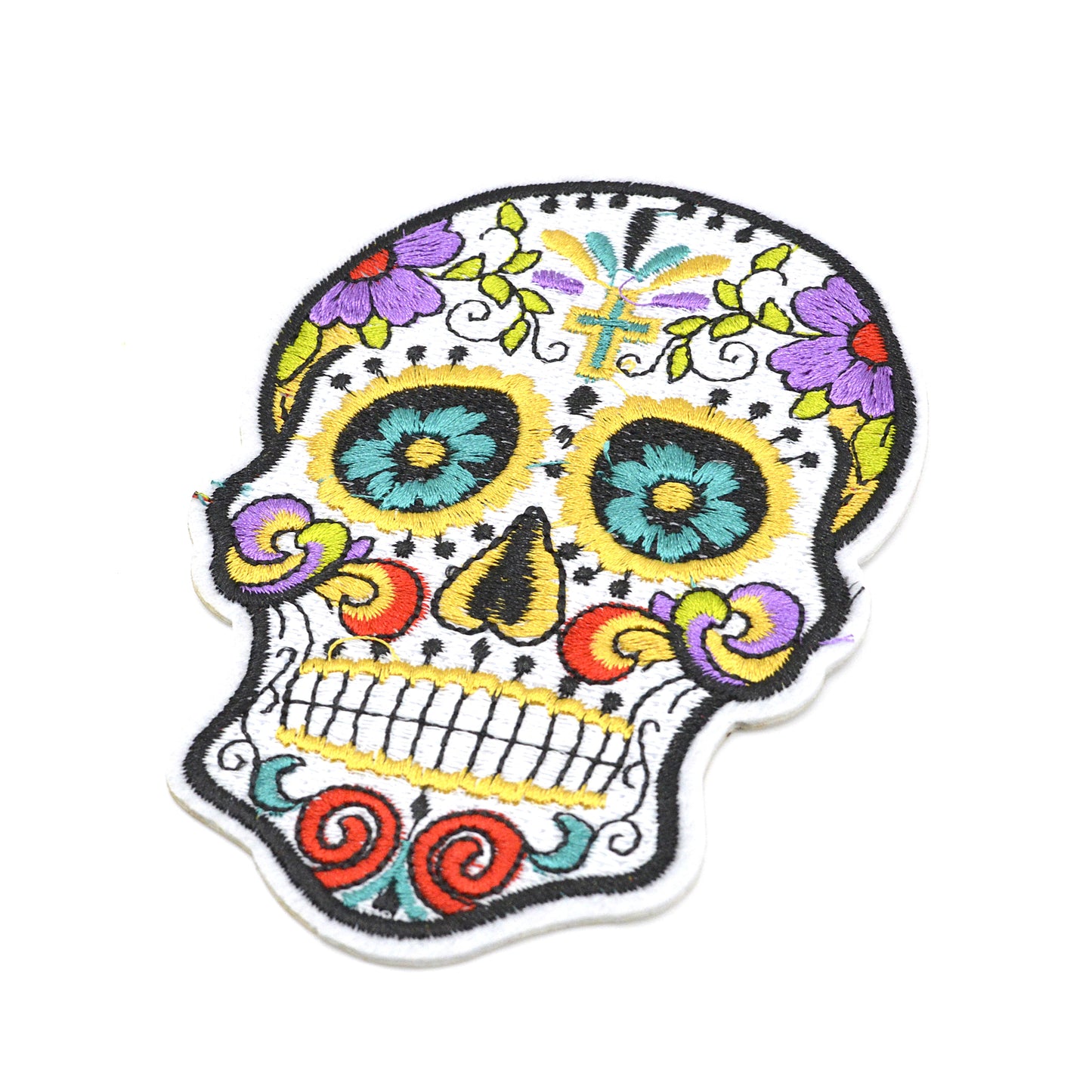 Patch / Ecusson Día de los Muertos Calavera Crâne - Thermocollant