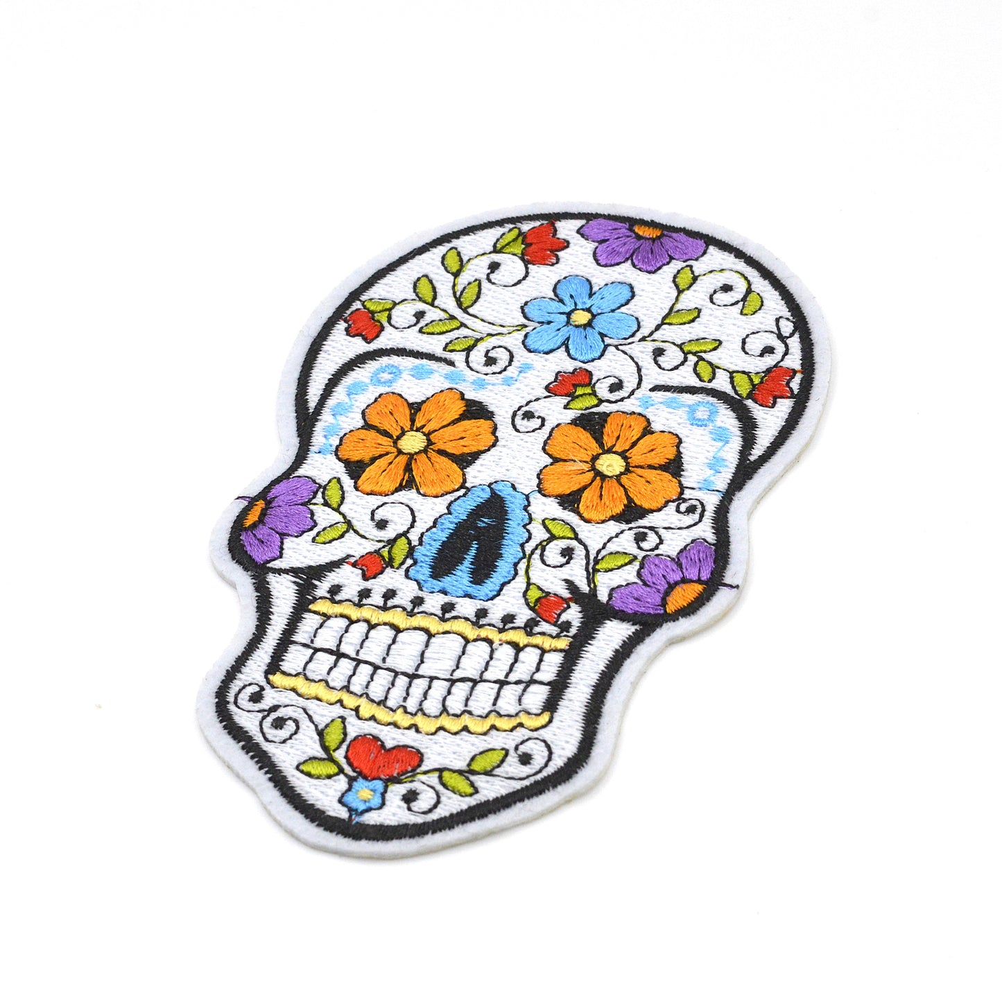 Patch / Ecusson Día de los Muertos Calavera Crâne - Thermocollant