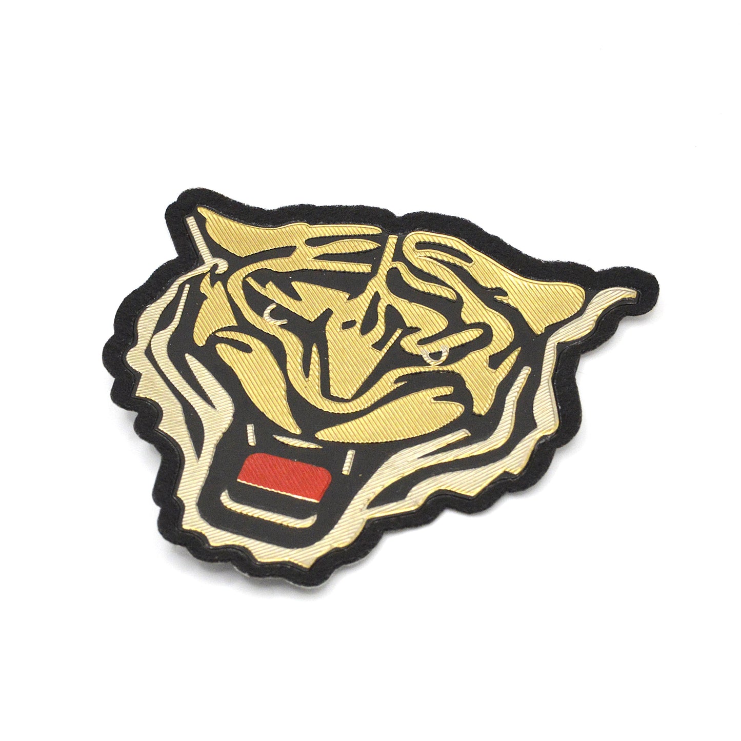 Patch / Ecusson Tigre Or - Thermocollant