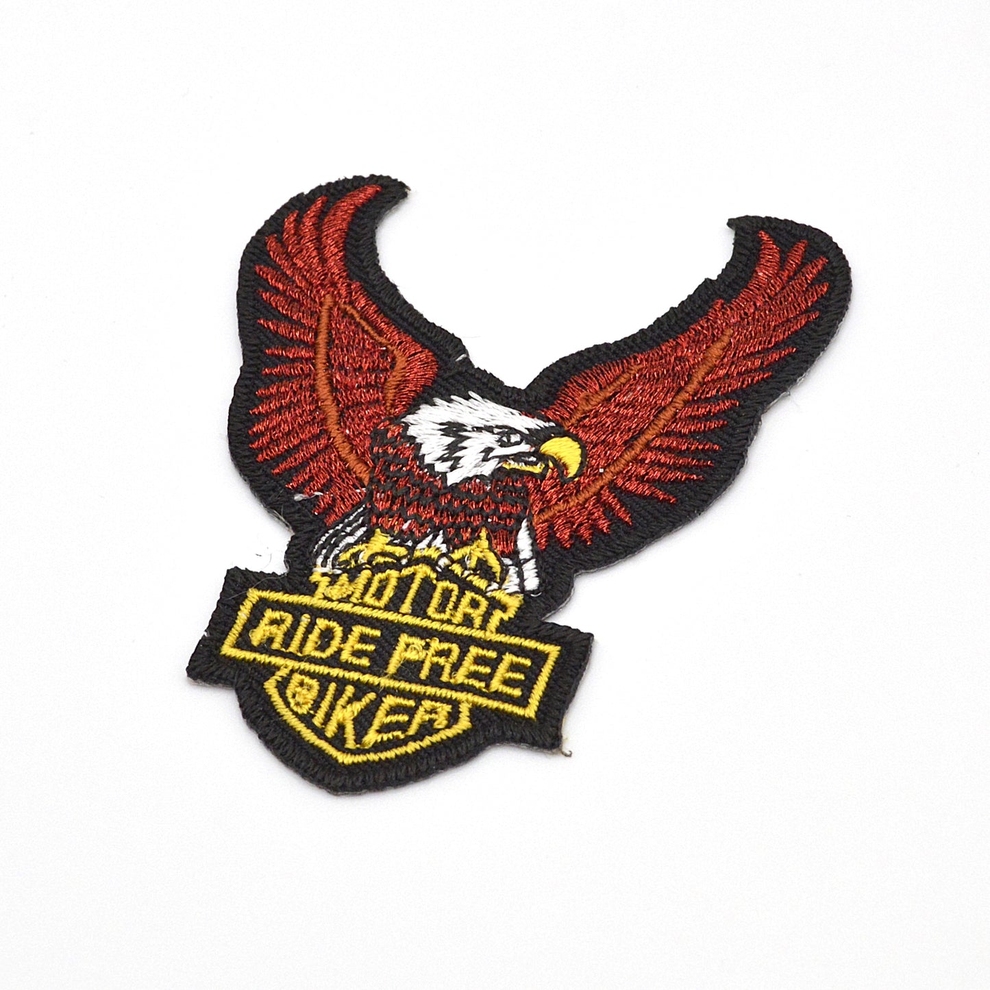Patch / Ecusson Motard Moto Aigle Petit - Thermocollant