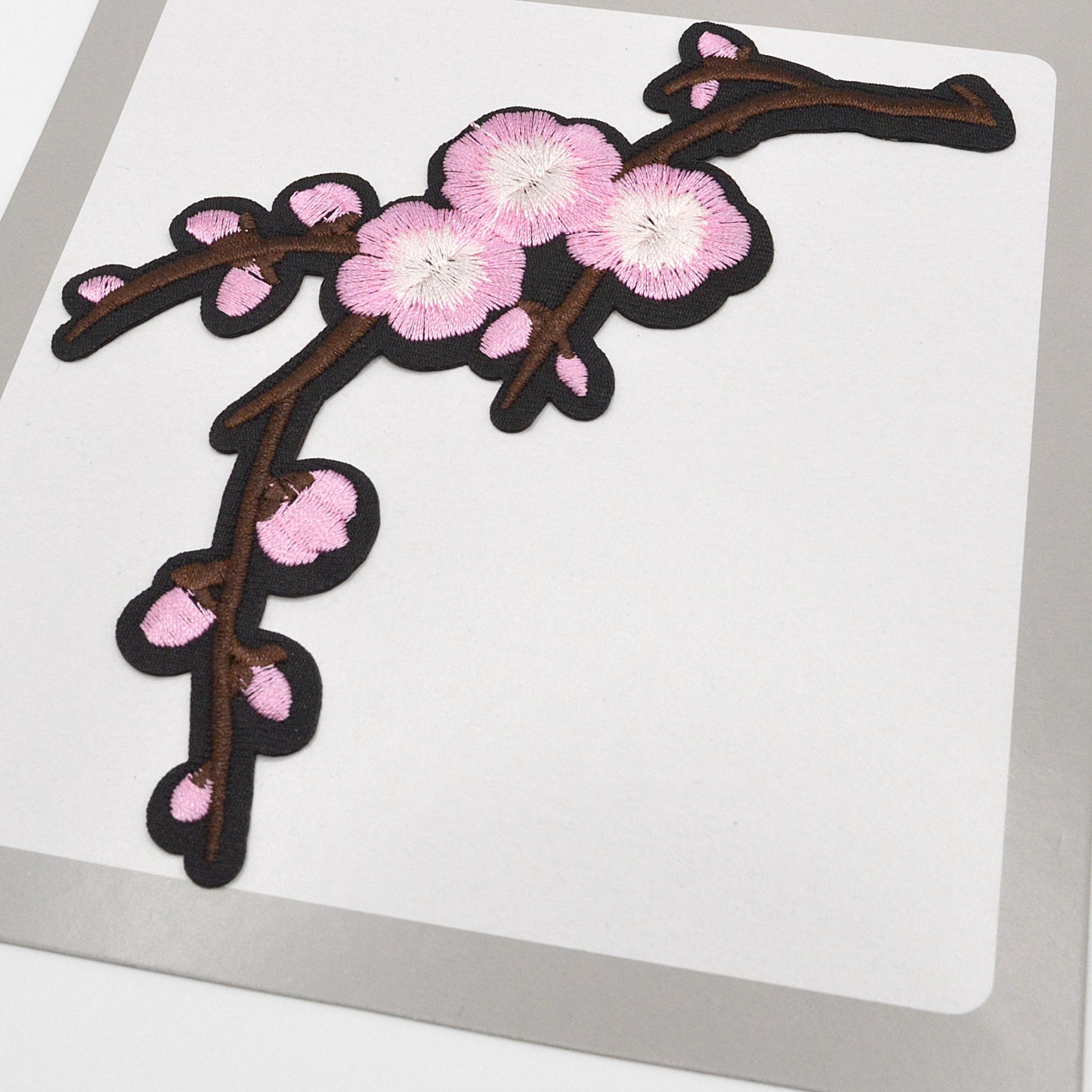 Patch / Ecusson Fleur Rose - Thermocollant