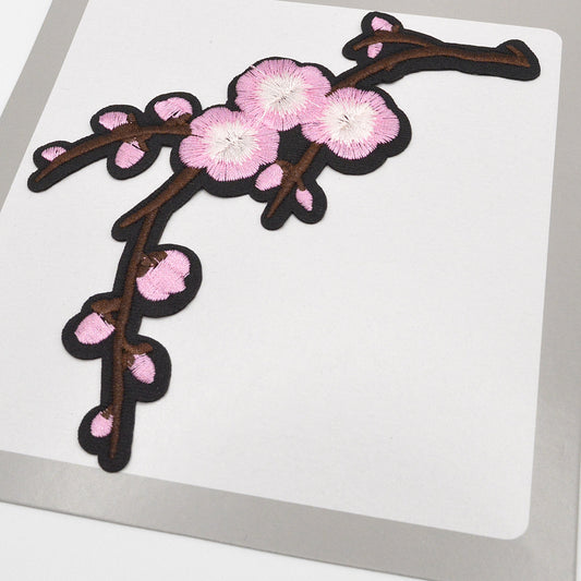 Patch / Ecusson Fleur Rose - Thermocollant