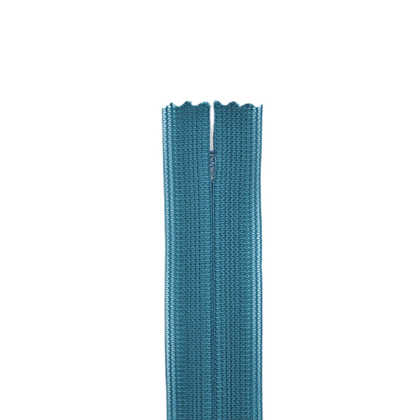 Fermeture invisible éclair zip à glissière non séparable 22 cm – Bleu