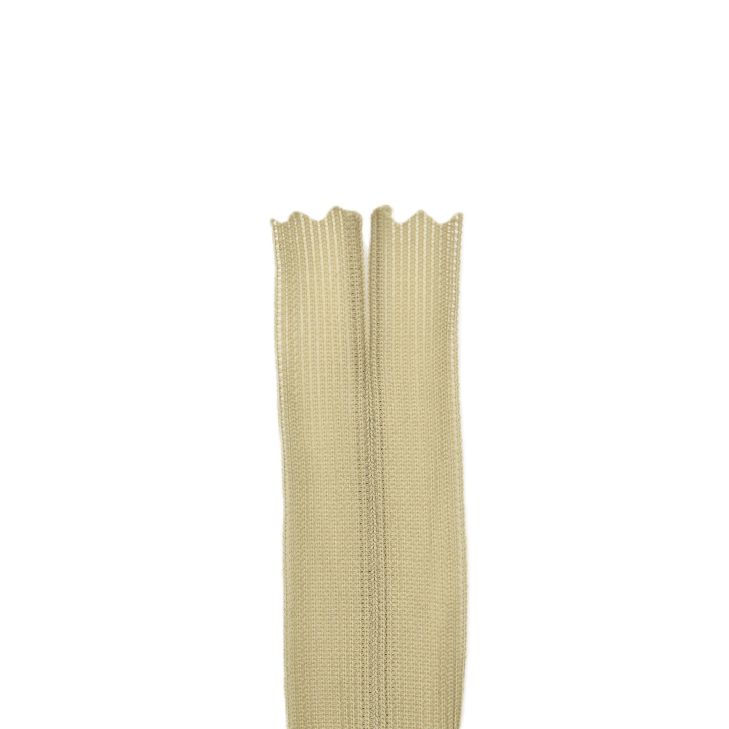 Fermeture invisible éclair zip à glissière non séparable 22 cm – Vert clair