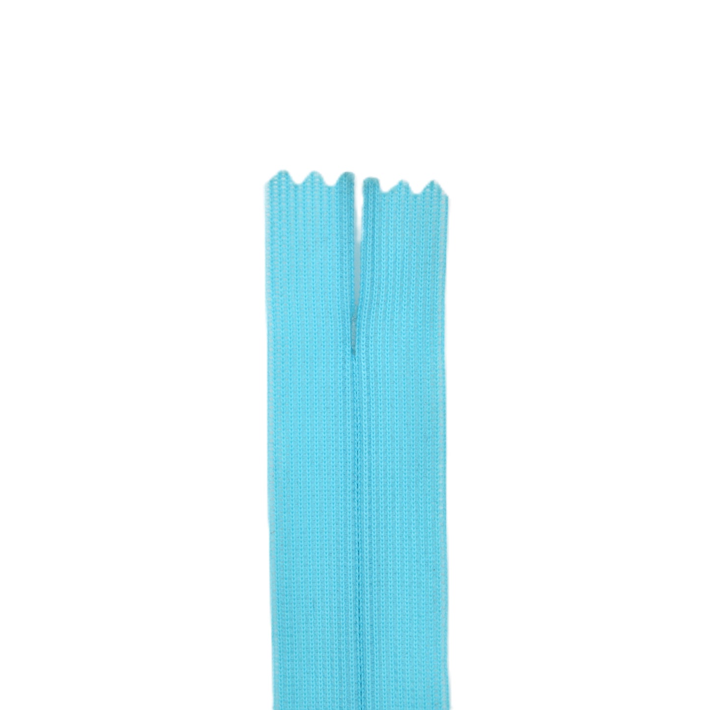 Fermeture invisible éclair zip à glissière non séparable 20 cm – Bleu