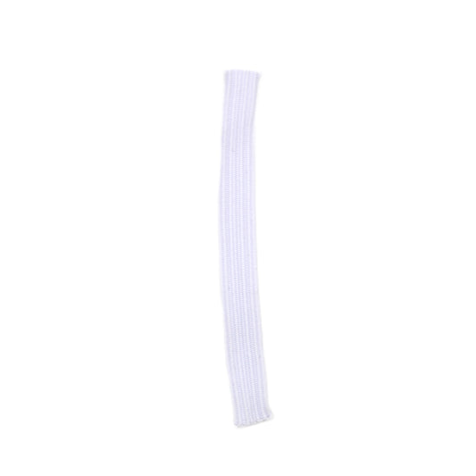 Élastique Rigide Blanc – 10 mm – Vendu au Mètre