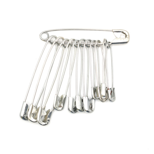Épingle de sûreté/à nourrice - Assortiment de 12 pièces