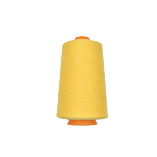 Fil cône polyester 4572 mètres - Jaune