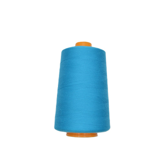 Fil cône polyester 4572 mètres - Bleu