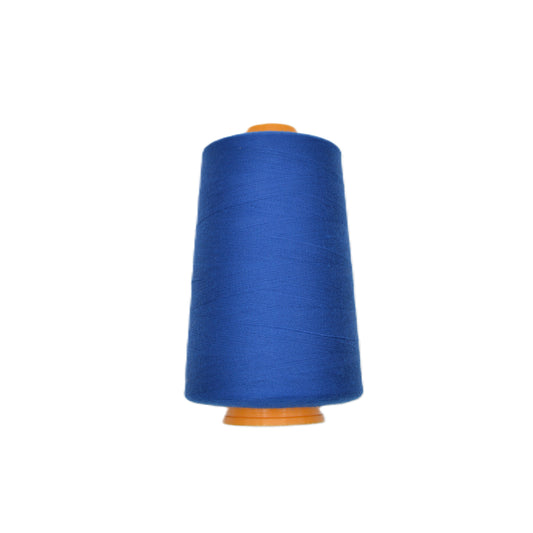 Fil cône polyester 4572 mètres - Bleu