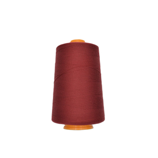 Fil cône polyester 4572 mètres -  Rouge bordeaux
