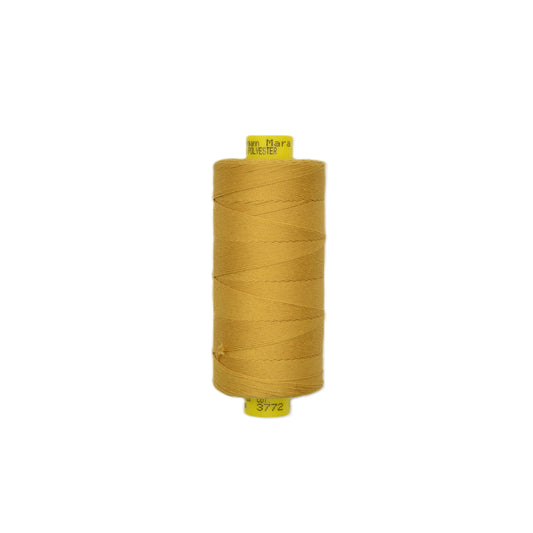 Fil à coudre jean 300 mètres Gütermann Mara 30 (COL 372) - Jaune clair
