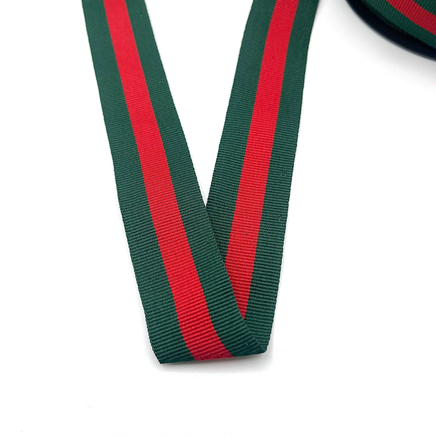 Sangle rayée type Gucci largeur 30mm (vendu au mètre)