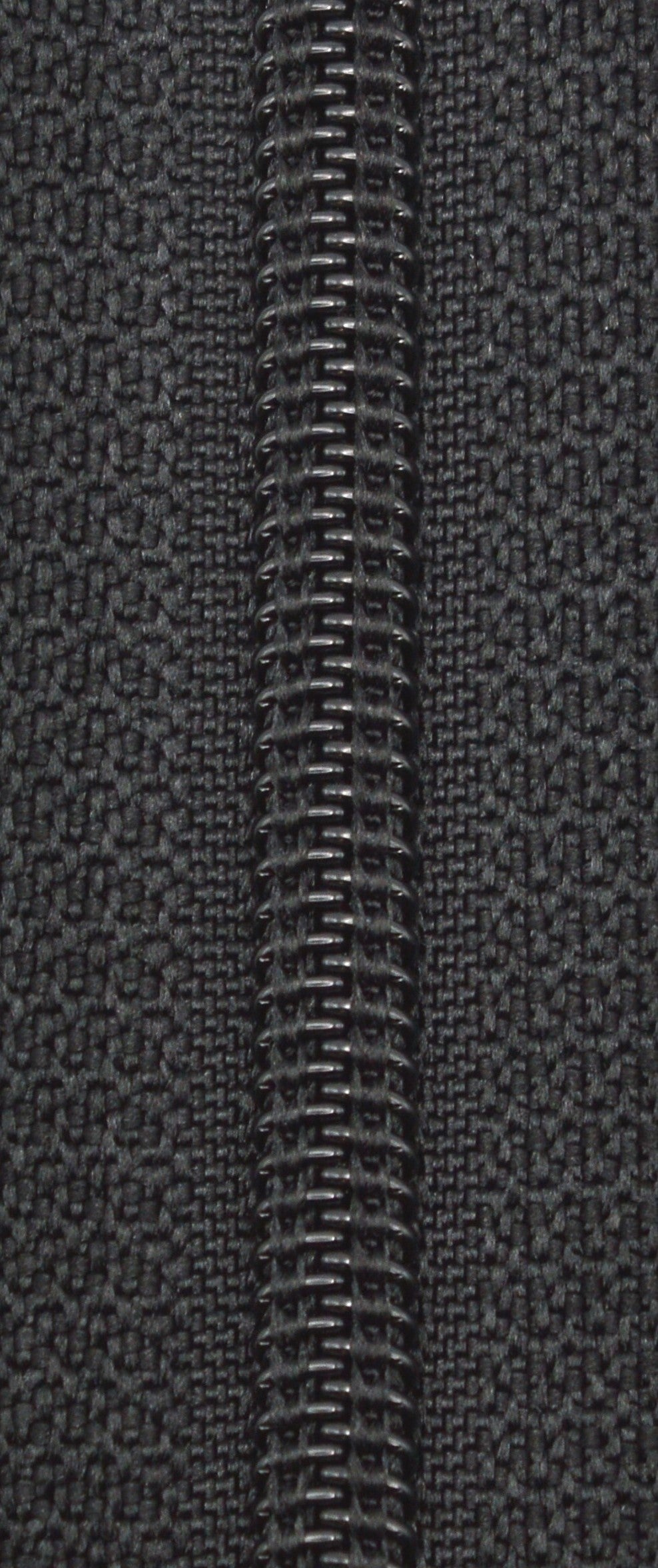 Curseur / Tirette pour fermeture spirale (maille 8 mm) - Noir