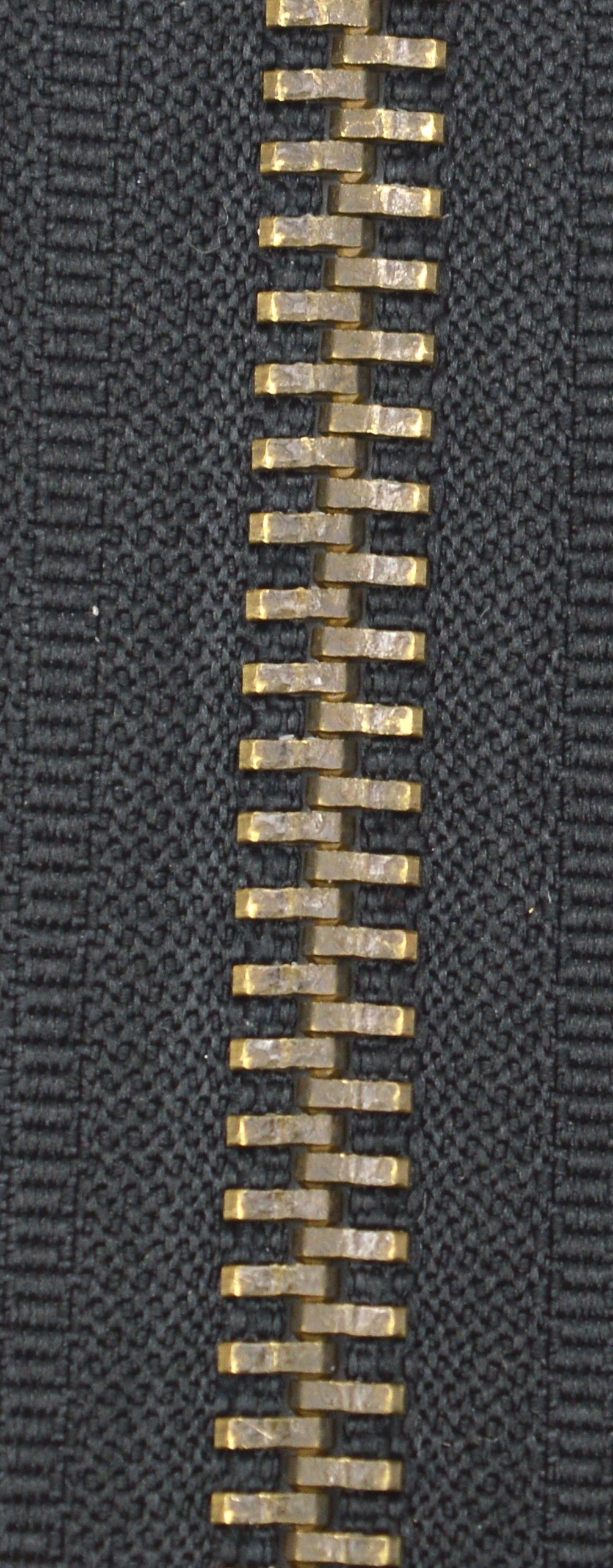 Curseur / Tirette pour fermeture métal (maille 5 mm) - Bronze